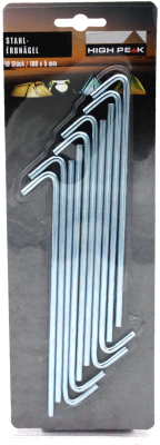 Набор колышков для палатки High Peak Stahl Erdnagel
