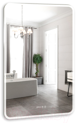 Зеркало Silver Mirrors Стив 80x120 / LED-00002343