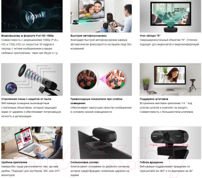 Веб-камера A4Tech PK-940HA