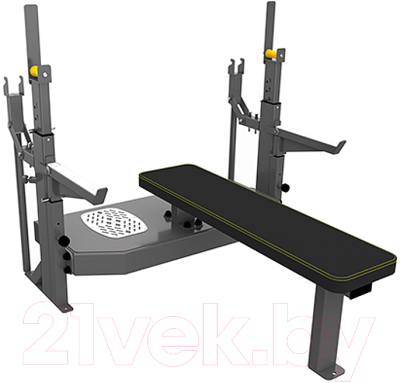 Скамья для жима штанги DHZ Fitness Olimpic Bench A-3146 - фото