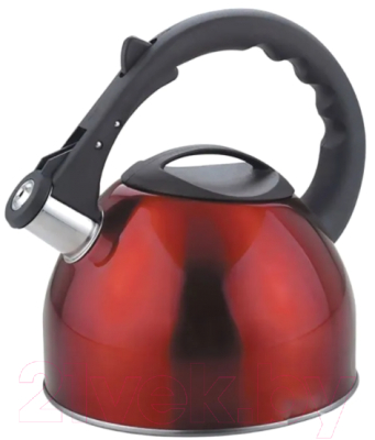 Чайник со свистком Mallony MAL-042-R / 910090 (красный) - фото