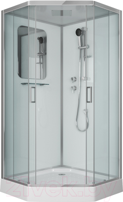 Душевая кабина Niagara NG-6001-01D 90x90x220 (прозрачное стекло) - фото