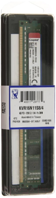 Оперативная память DDR3 Kingston KVR16N11S8/4WP