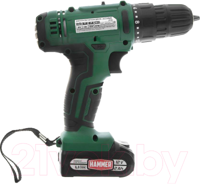 Аккумуляторная дрель-шуруповерт Hammer Flex ACD12BS (680327)