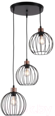 Люстра Imex MD.0229-3-P BK - фото