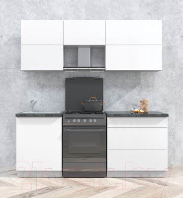 Готовая кухня Интерлиния Мила Матте 2.0 Б