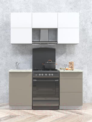 Готовая кухня Интерлиния Мила Матте 1.6 Б