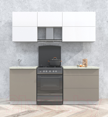 Готовая кухня Интерлиния Мила Матте 2.0 Б