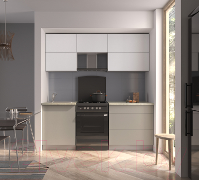 Готовая кухня Интерлиния Мила Матте 2.0 Б