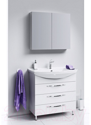 Тумба с умывальником Aqwella Agr.01.07/3