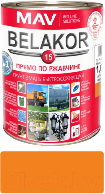 Грунт-эмаль MAV Belakor 15 Ral 2008