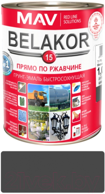 Грунт-эмаль MAV Belakor-15 Ral 7011