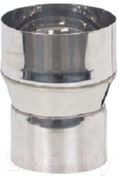 Переходник для дымохода Везувий 0.8мм д.130x150 L-100 - фото