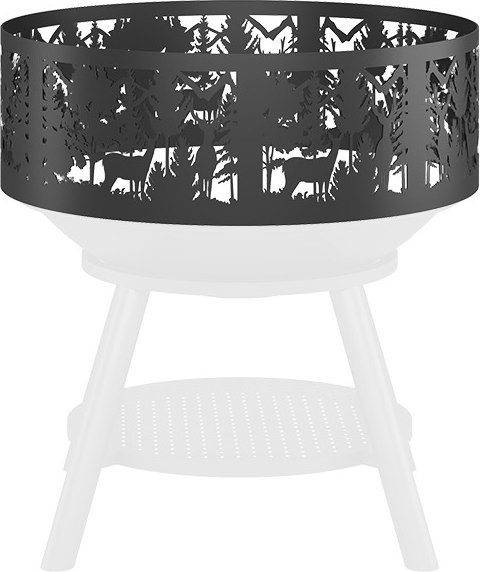 Декор для чаши костровой Везувий Русский Лес 700