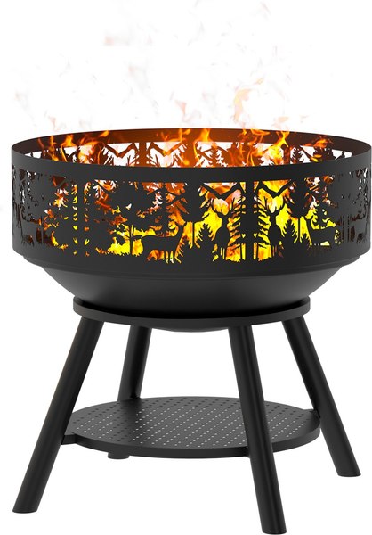 Декор для чаши костровой Везувий Русский Лес 700