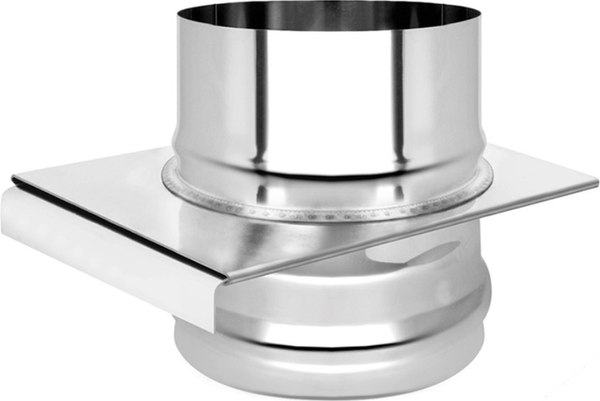 Шибер для дымохода Везувий 0.5мм д.100 - фото