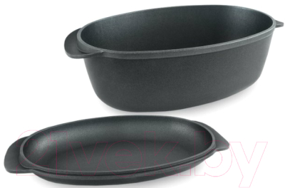 Утятница (гусятница) Нева Металл Посуда 6740