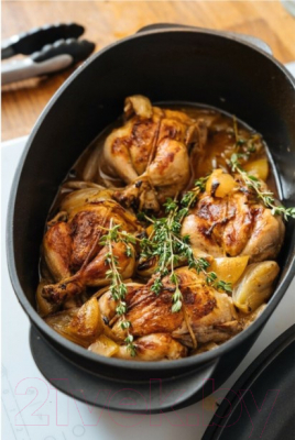 Утятница (гусятница) Нева Металл Посуда 6740