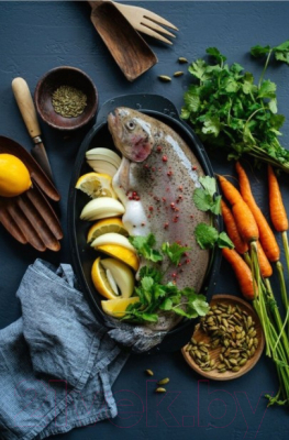 Утятница (гусятница) Нева Металл Посуда 6740