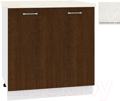 Шкаф-стол кухонный Кортекс-мебель Корнелия Лира НШ80р - фото