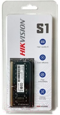 Оперативная память DDR3 Hikvision HKED3042AAA2A0ZA1/4G - фото