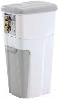 Система сортировки мусора Trypla Bianco - фото