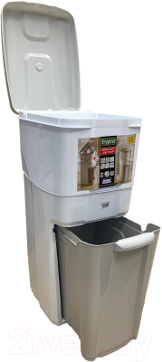 Система сортировки мусора Trypla Bianco