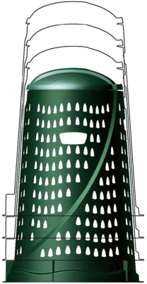 Контейнер для мусора Vario 110л