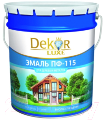 Эмаль Dekor ПФ-115 - фото