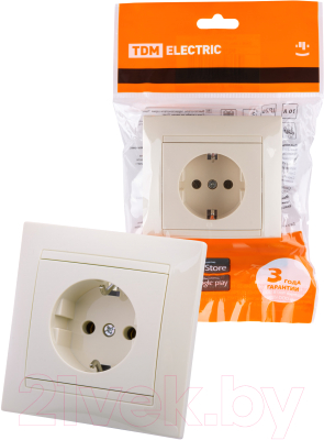 Розетка TDM Лама SQ1815-0123