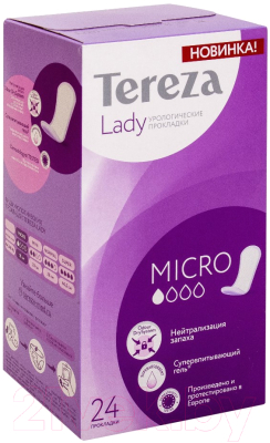 Прокладки урологические Tereza Lady Micro - фото