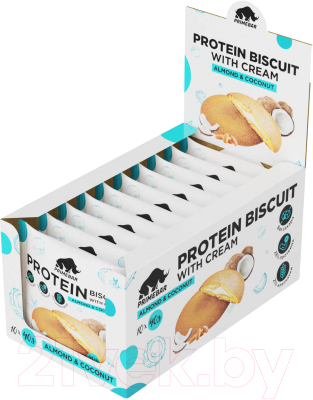 Протеиновое печенье Prime Kraft Primebar Protein Biscuit - фото