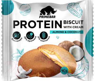 Протеиновое печенье Prime Kraft Primebar Protein Biscuit