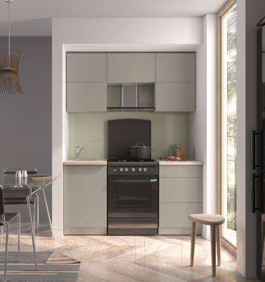 Готовая кухня Интерлиния Мила Матте 1.6 Б