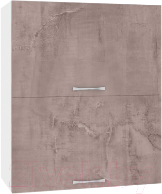 Шкаф навесной для кухни Кортекс-мебель Корнелия Лира ВШ60-2г - фото