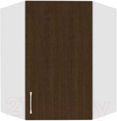 Шкаф навесной для кухни Кортекс-мебель Корнелия Лира ВШУ угловой - фото