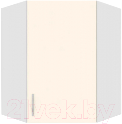 Шкаф навесной для кухни Кортекс-мебель Корнелия Лира ВШУ угловой - фото