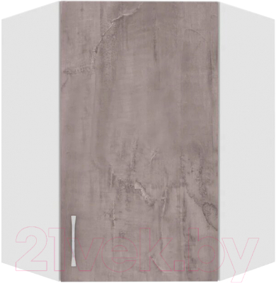 Шкаф навесной для кухни Кортекс-мебель Корнелия Лира ВШУ угловой - фото