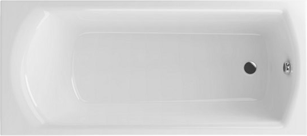 Ванна акриловая Excellent Lamia Slim 170x75 с ножками - фото
