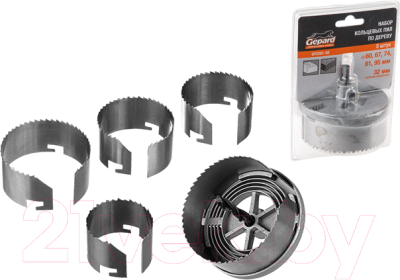 Набор коронок Gepard GP2201-05 - фото