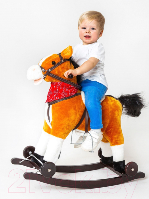 Качалка-каталка Amarobaby West Лошадка / AMARO-28W-K0
