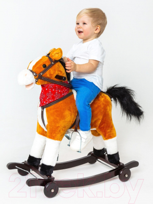Качалка-каталка Amarobaby West Лошадка / AMARO-28W-K0