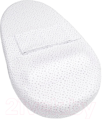 Матрас-кокон Amarobaby Premium Form Звездопад / AMARO-53PFZ-0 - фото