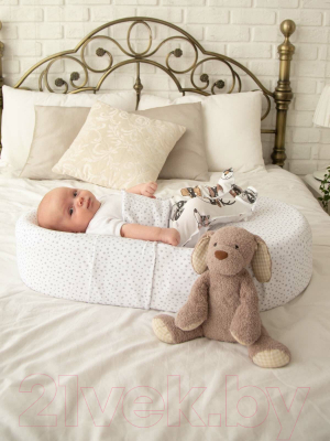 Матрас-кокон Amarobaby Premium Form Звездопад / AMARO-53PFZ-0