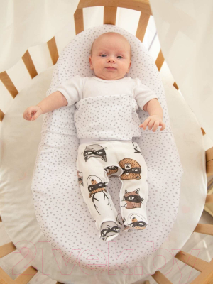 Матрас-кокон Amarobaby Premium Form Звездопад / AMARO-53PFZ-0