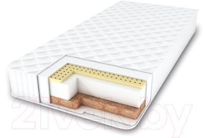 Матрас в кроватку Amarobaby Bio Lat 59x119х12