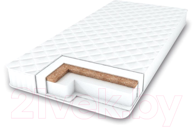 Матрас в кроватку Amarobaby Comfort Classic 59x119х7 - фото