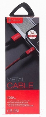 Кабель Celebrat CB-05 MicroUSB
