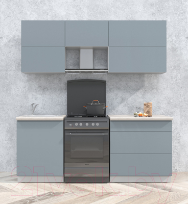 Готовая кухня Интерлиния Мила Матте 2.0 Б