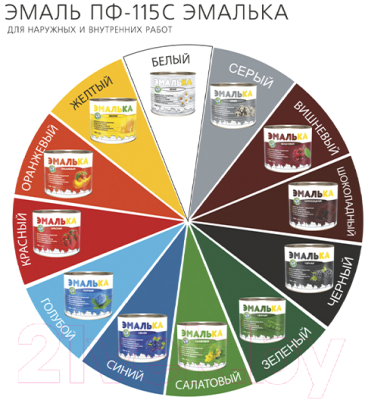 Эмаль Эмалька ПФ-115 С